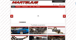 Desktop Screenshot of martelius.com